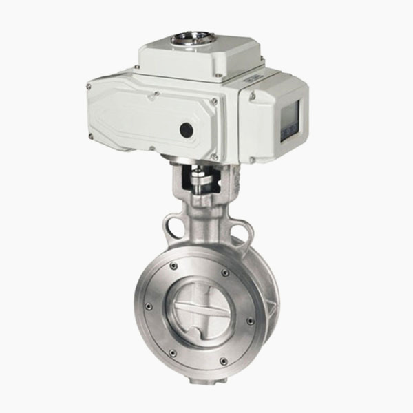 D973H防爆電動(dòng)三偏心對夾蝶閥