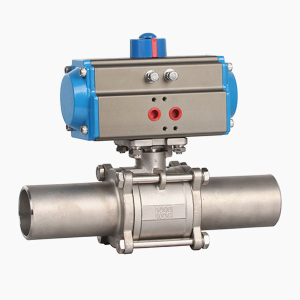 氣動(dòng)加長(zhǎng)焊接球閥